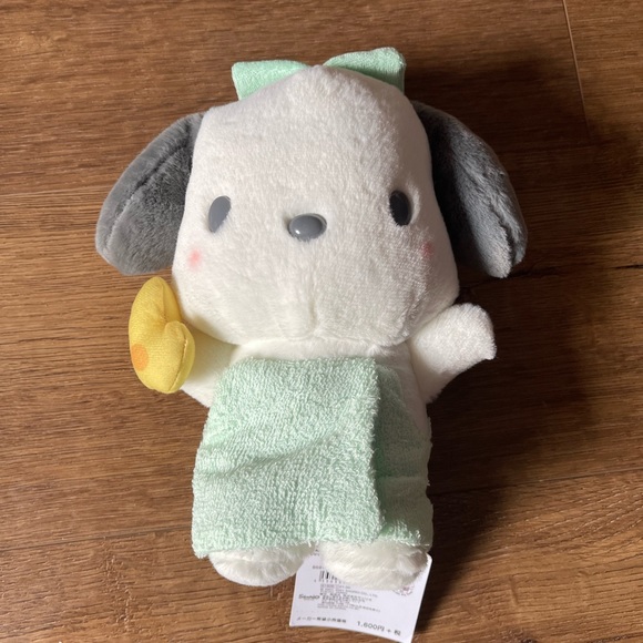 SANRIO-RARE (NWT) Bath Time Hello Kitty or Pochacco Plushes - Picture 9 of 14